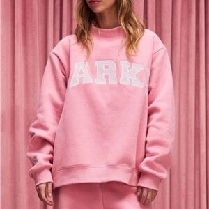 PARKE Valentine’s Varsity Mockneck in Blush
